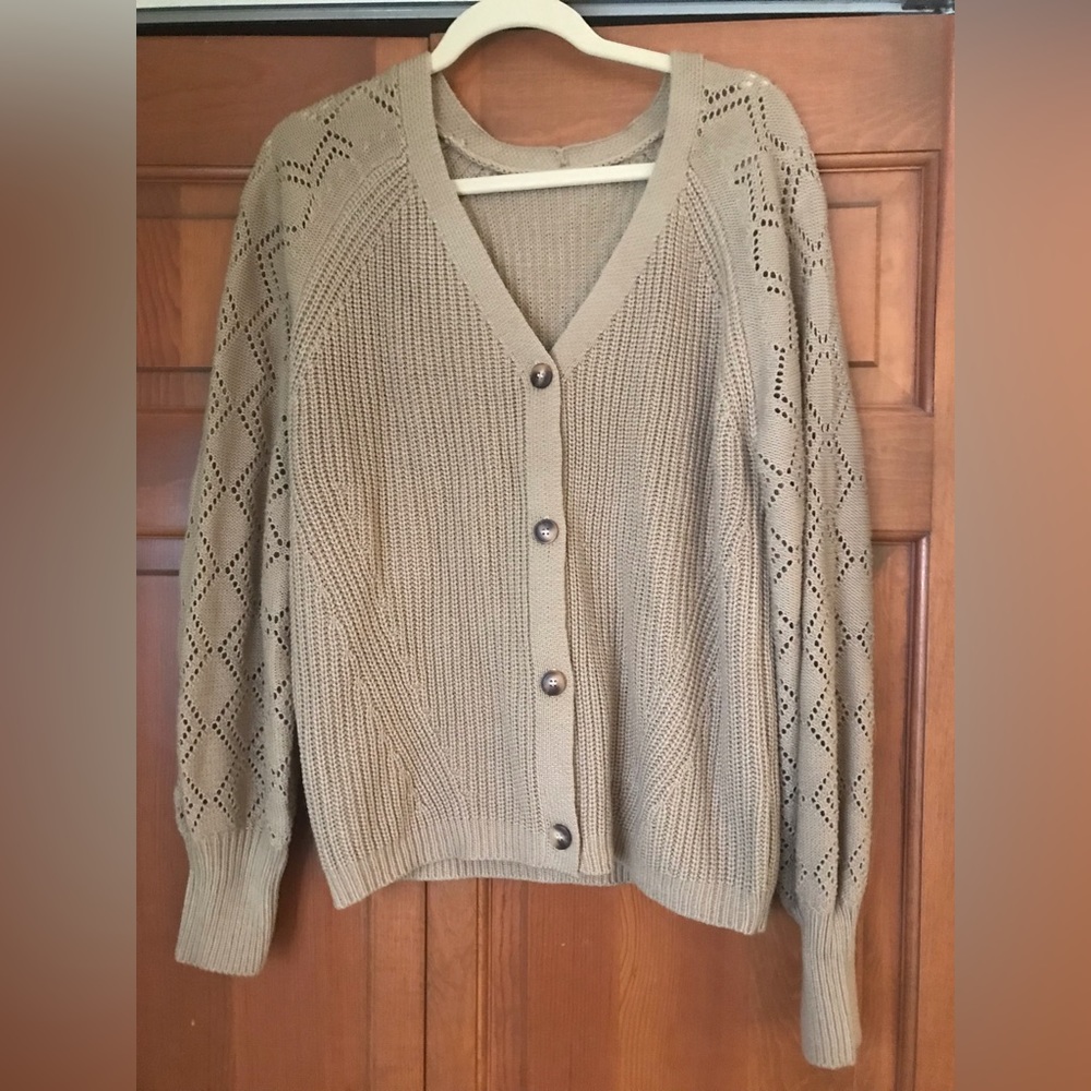 Tan sweater